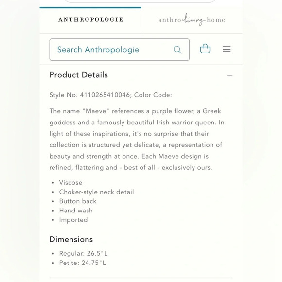 MAEVE by ANTHROPOLOGIE Printed Cutout Blouse - Picture 10 of 10